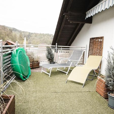 Modernes Apartment Mit Top Ausstattung Und Kamin Im Oberpfaelzer Seenland Nittenau Exterior foto