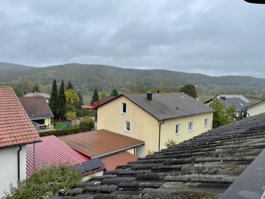 Modernes Apartment Mit Top Ausstattung Und Kamin Im Oberpfaelzer Seenland Nittenau Exterior foto