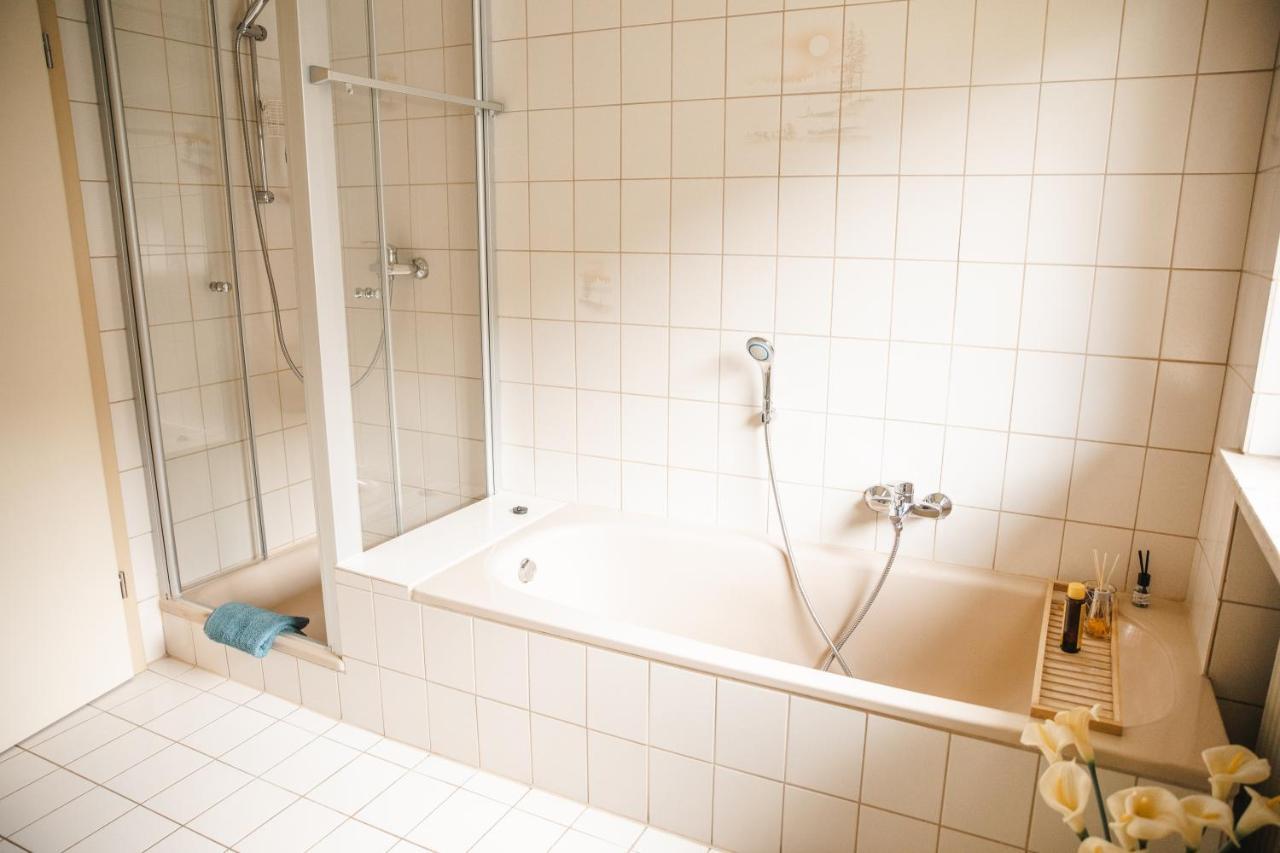Modernes Apartment Mit Top Ausstattung Und Kamin Im Oberpfaelzer Seenland Nittenau Exterior foto